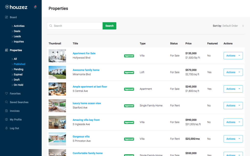 Professional Real Estate Crm